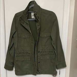 Madewell Green Utility Jacket